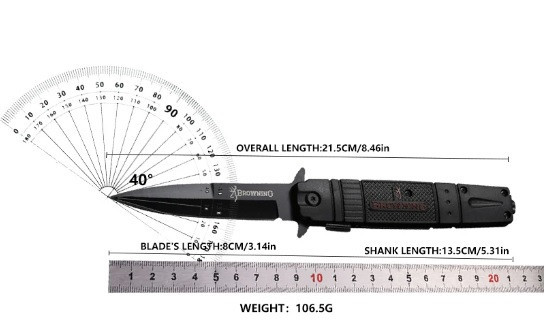 Ніж складаний Browning 4733X Дніпро - фото 3