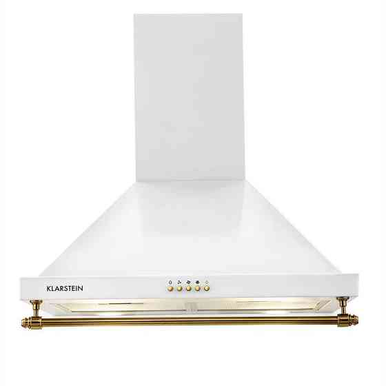 Вытяжка Montblanc 60 610 м³/ч 165 Вт 2x1,5 Вт светодиодная рейка белый (Германия, читать описание) Ровно