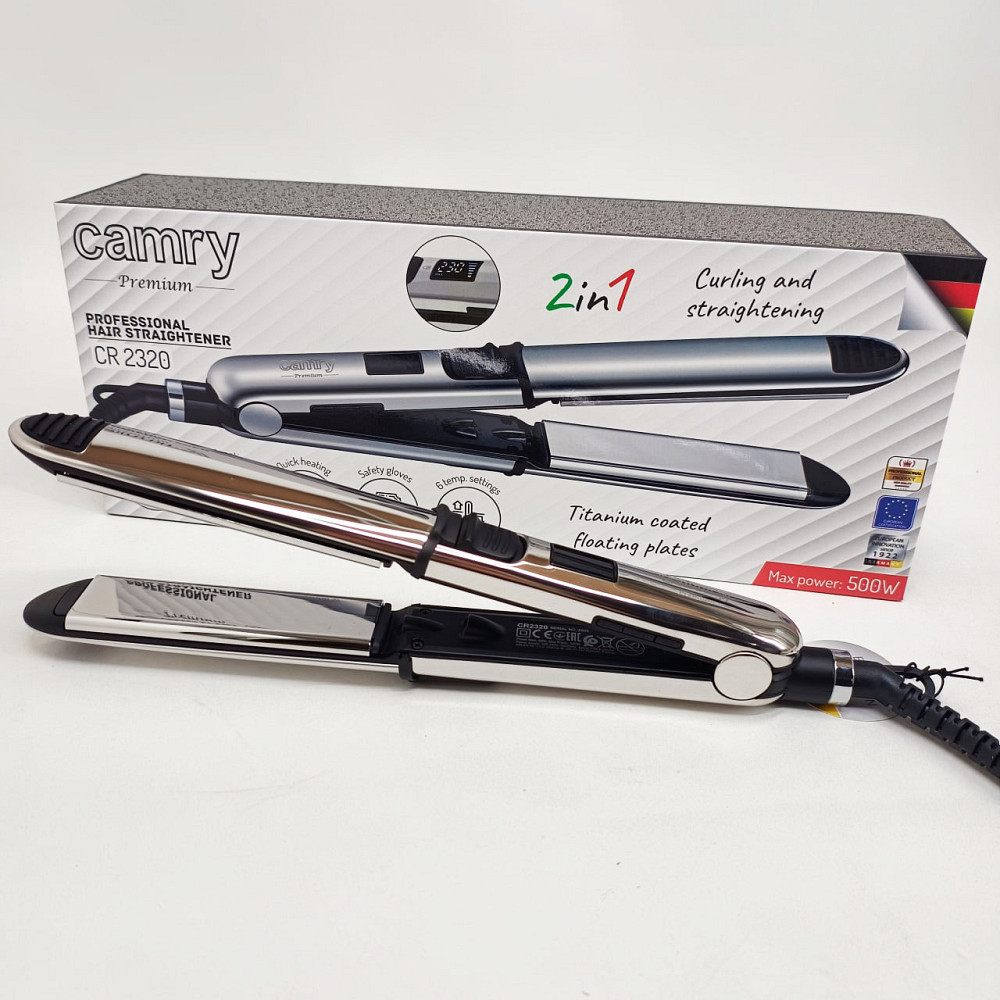 Хороший утюжок выпрямитель для волос, Утюжок для волос с индикатором нагрева узкий SN-78 Львов - изображение 5