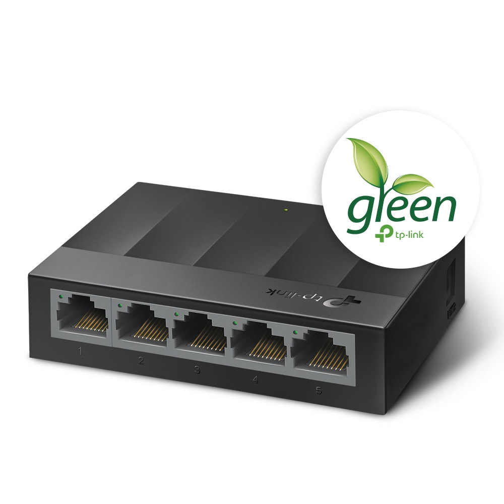 Комутатор TP-Link LiteWave LS1005G 5-портовий некерований Київ - фото 2