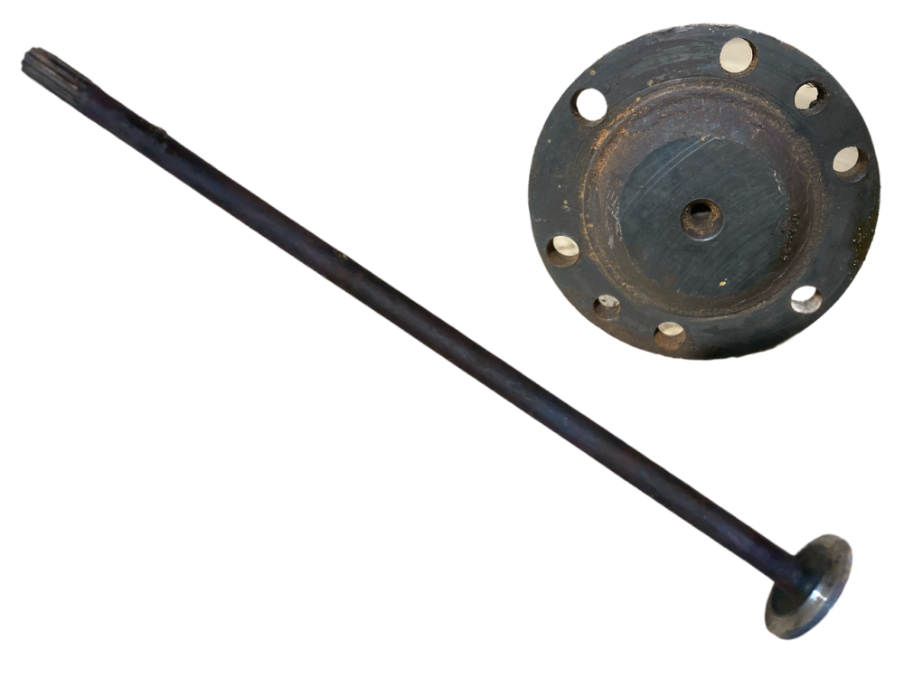 Полуось моста УАЗ 452, 469 (длинная левая) 6 отв заднего Мукачево - изображение 1