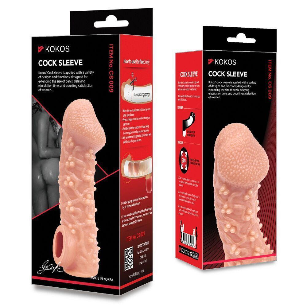 Насадка на член Kokos Cock Sleeve CS 009 L Sex Aura Киев - изображение 6