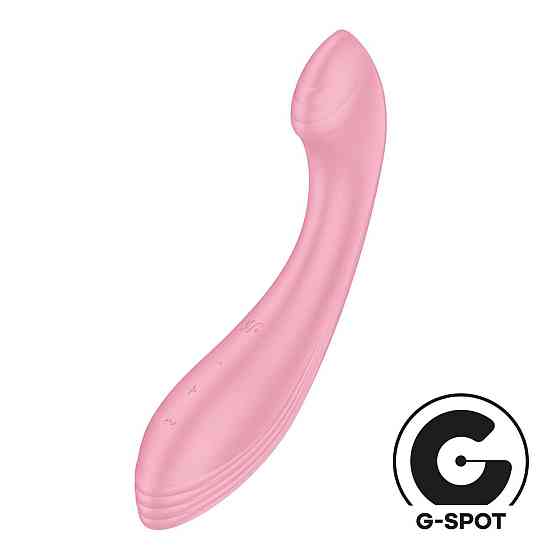 Вібратор для точки G Satisfyer G-Force Pink, 10 режимів + 5 рівнів інтенсивності Sex Aura Київ