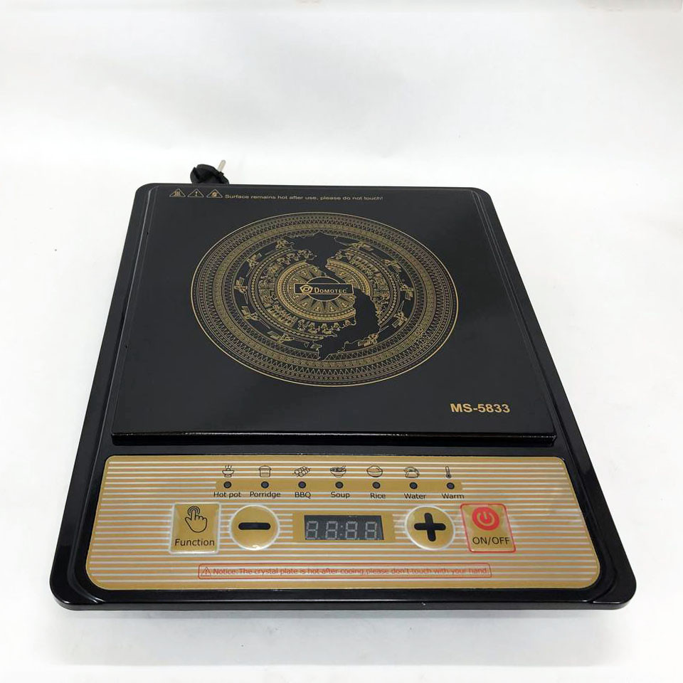 Удобная настольная плита для приготовления блюд Domotec MS-5833 2000 Вт, Комфорка электрическая SQ-34 Львов - изображение 5