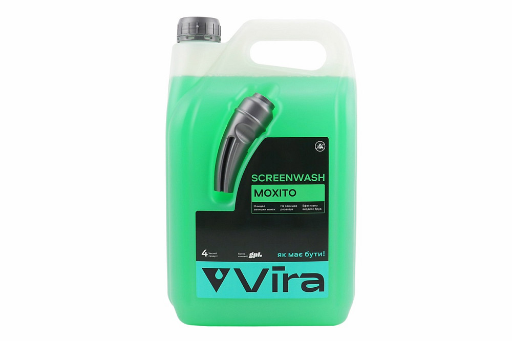 Рідина для очищення скла літня (в бачок омивача), "Мохіто" 4L Київ - фото 1