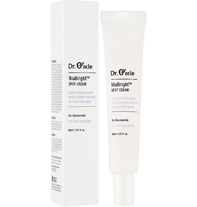 Отбеливающий локальный крем против пигментации Nia Bright Spot Cream Dr. Oracle 30 мл Киев - изображение 1
