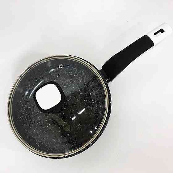 Сковорода зручна на кухню UNIQUE, Надійна сковорода з антипригарним покриттям фірмова NS-66 Івано-Франківськ