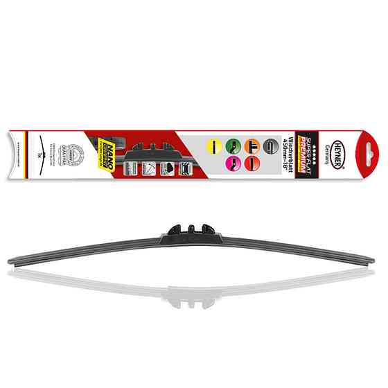 Щітка склоочисника (двірник) безкаркасна (усі адапетри) 