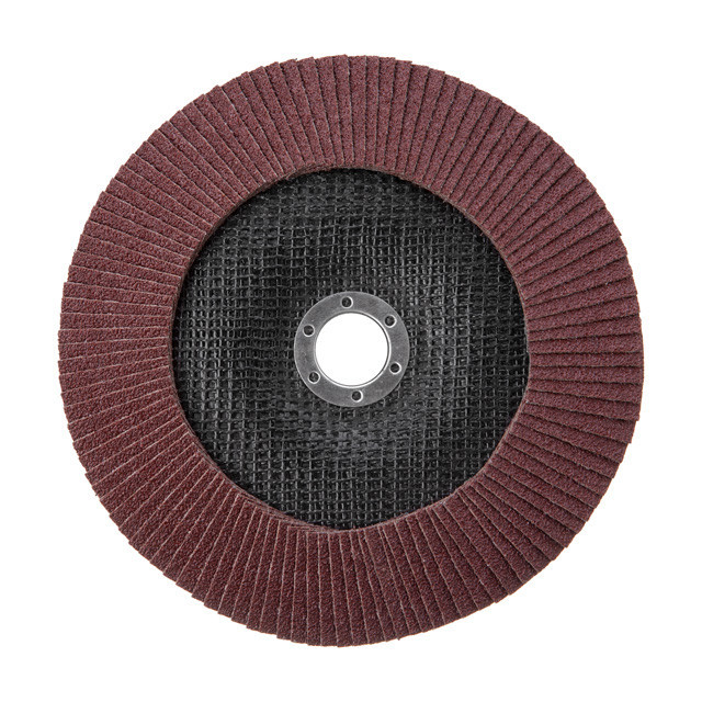 Диск шліфувальний пелюстковий, 180×22 мм, зерно K60, 7000 об/хв INTERTOOL BT-0226 Київ - фото 2