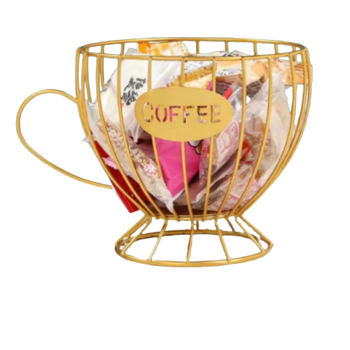 Фруктовниця 19,5*14*10,5см золотий B090061 LACY CUP VIVA Житомир - фото 1