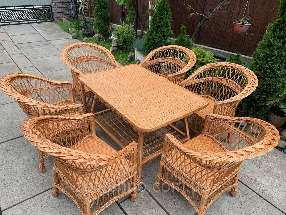 Плетеная мебель из лозы для балкона и лоджии Киев - изображение 6