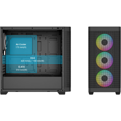 Корпус Gamdias ATHENA M3 (4711514501155) Вінниця - фото 6