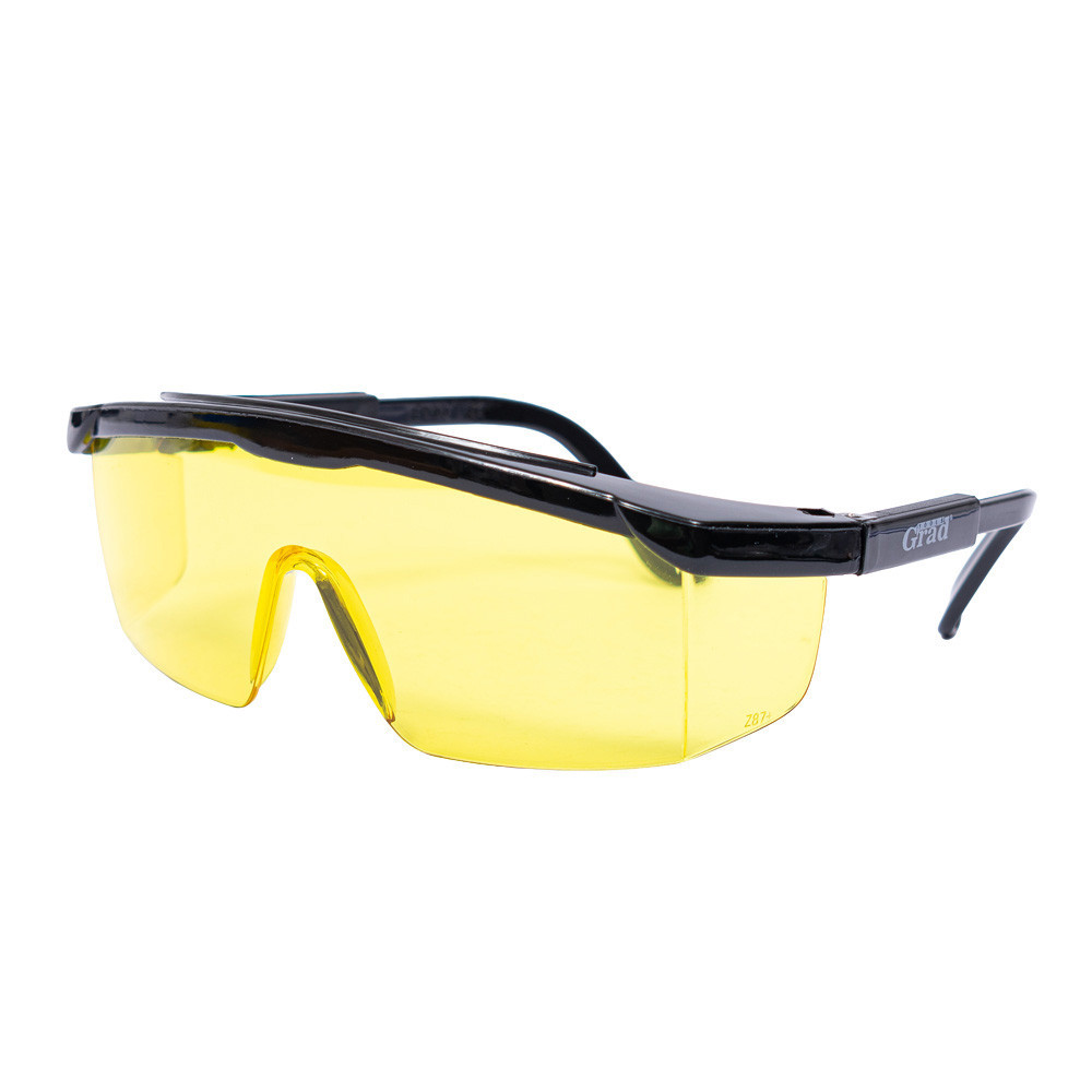 Окуляри захисні (жовті) GRAD (9411555) Київ - фото 3