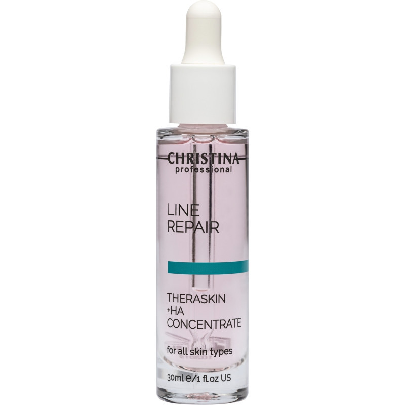 Зволожувальні краплі з гіалуроновою кислотою Тераскін для всіх типів шкіри Christina Line Repair Theraskin 30 мл Дніпро - фото 1