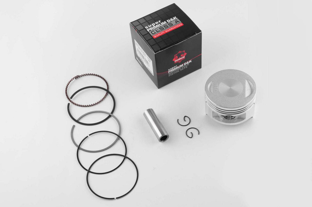 Поршень мотоцикл 4T CB/CG Ø63,5 см, p-15 (150/200cc S: 163L) Мукачево - фото 1