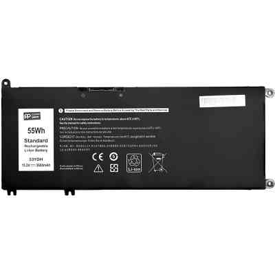 Аккумулятор для ноутбука DELL Inspiron 15 7577 (33YDH) 15.2V 3600mAh PowerPlant (NB441549) Винница