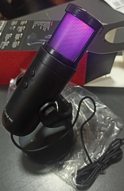 Ігровий мікрофон Xtrike Me XMC-03 USB RGB. Київ - фото 2