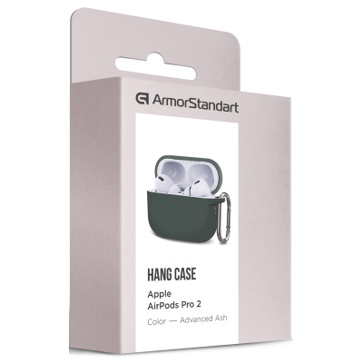 Чохол для навушників Armorstandart Hang Case для Apple AirPods Pro 2 Advanced ash (ARM68600) Вінниця - фото 3