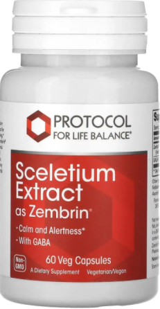 Канна (земберин) Life Balance Sceletium Extract Protocol 60 раст капс Киев