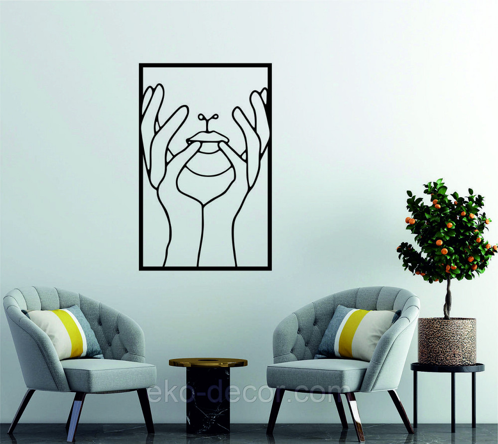 Декоративне настінне Панно «Жінка», Декор на стіну Київ - фото 7