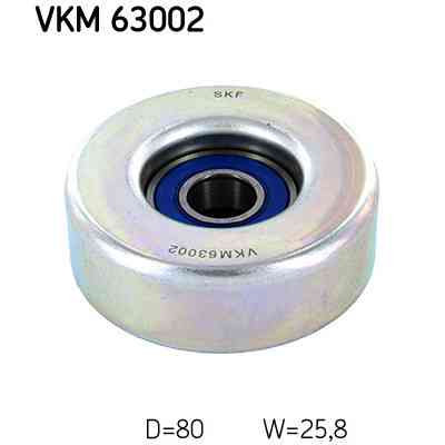 Ролик натяжителя ремня SKF VKM 63002 Винница