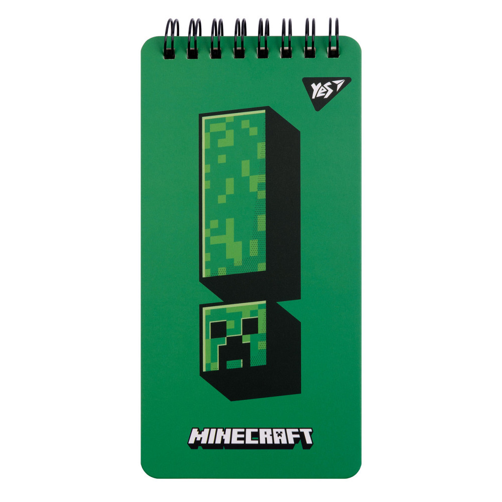 Блокнот "YES" 151764 80х160 мм, 60 арк., подв. cпіраль Minecraft, шт Київ - фото 1