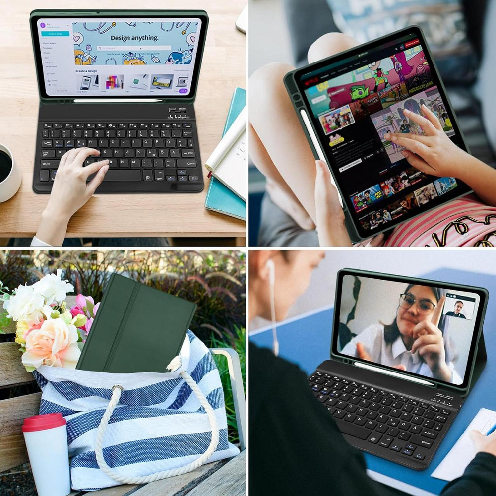 Чехол с Bluetooth клавиатурой для Samsung Galaxy Tab S6 Lite из Германии Днепр - изображение 8