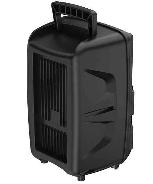 Портативна колонка HOCO BS37 з провідним мікрофоном, чорна Вінниця - фото 4