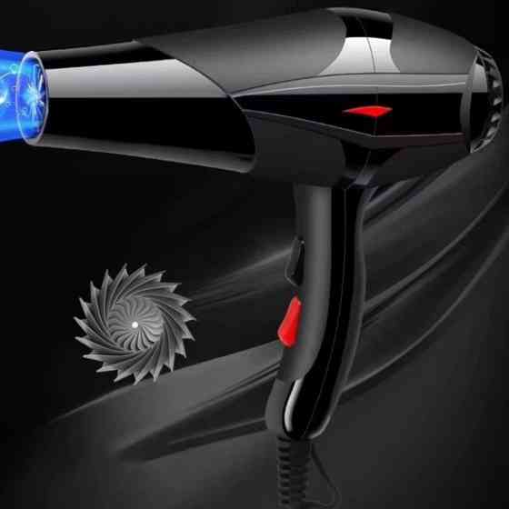 Фен для волосся HS-3890 професійний 2300Вт з концентратором, 3 швидкості, 2 режими температури, петля Одеса