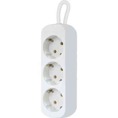 Мережевий подовжувач Defender E318 1.8 m 3 роз white (99221) Вінниця