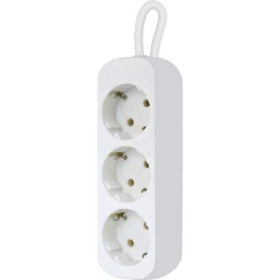 Сетевой удлинитель Defender E318 1.8 m 3 роз white (99221) Винница - изображение 2