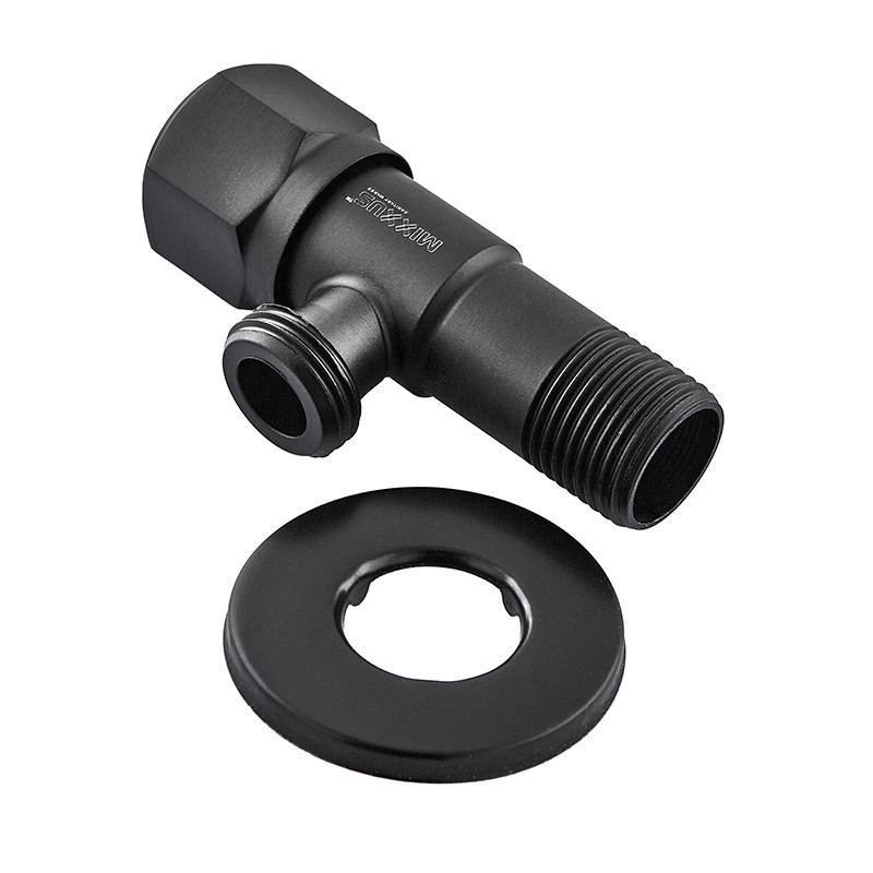 Кран для підключення сантехприладів Mixxus VAL-06-1/2x1/2 Black з нержавіючої сталі SUS304(чорн.) (MI6058)   ( 28188 ) Харьков - изображение 2