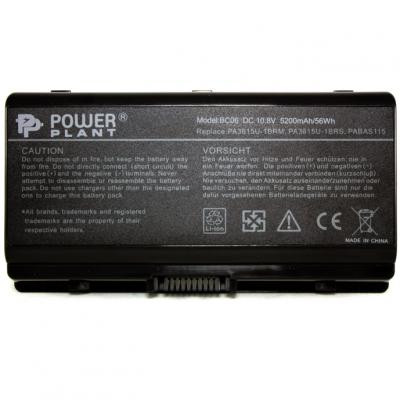 Акумулятор до ноутбука Toshiba Equium L40 (PA3615U-1BRS) 10.8V 5200mAh PowerPlant (NB00000208) Вінниця - фото 2