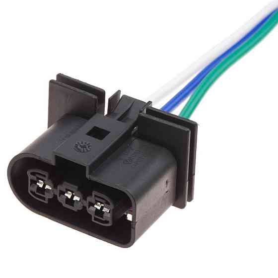 Роз'єм конектор с проводом, 3-кон., Вентилятор Охлаждения, VAG Германия, Франция, Германия Audi, Bugatti, Porsche, Seat, Skoda Київ