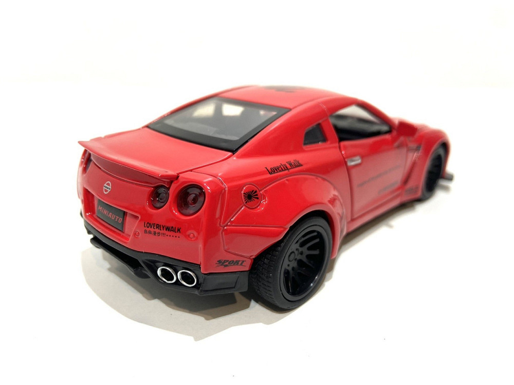 Машина TK Uniion Nissan GTR "Auto Expert- металічне світло, звук, інерційна червона (38071) Чернігів - фото 8