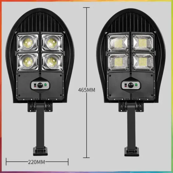 Аккумуляторный фонарь SW7103A-3 с солнечной панелью и датчиком движения Коломия