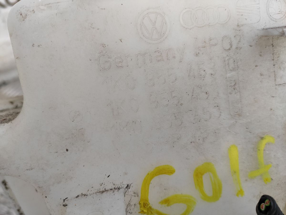 Бачок омивача VW Golf V 2003-2008 (1K0955453) Ковель - фото 1