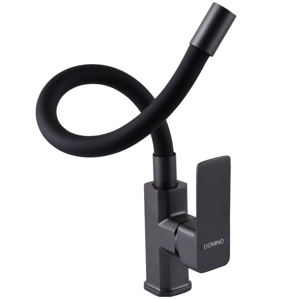Змішувач для кухні DOMINO MALIBU DMM-203 LR-GP-BLACK (000026600) Київ - фото 6
