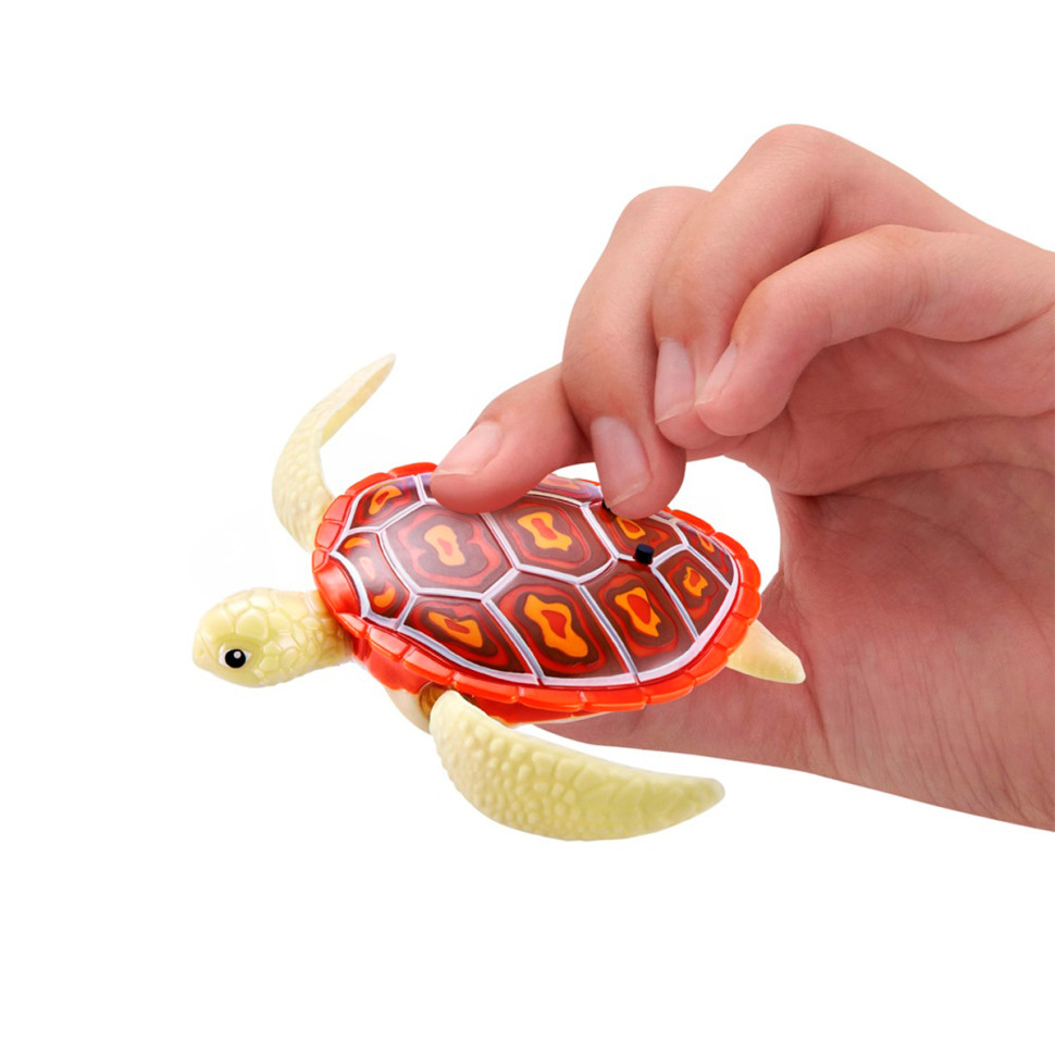 Интерактивная игрушка Робочерепаха Pets & Robo Alive 7192UQ1-3 бежевая Винница - изображение 4