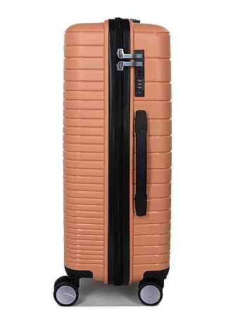 Валіза поліпропіленова MADISSON 33703 середня 66 см золотисто-рожева Київ