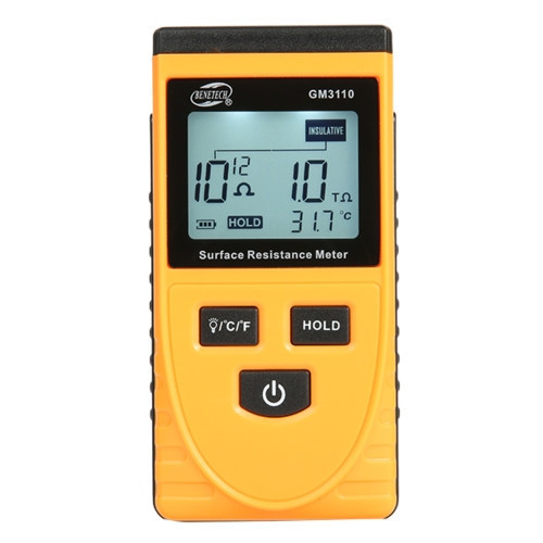 Тестер для измерения сопротивления поверхности (1kΩ ~1000ГΩ) BENETECH GM3110 Киев - изображение 1