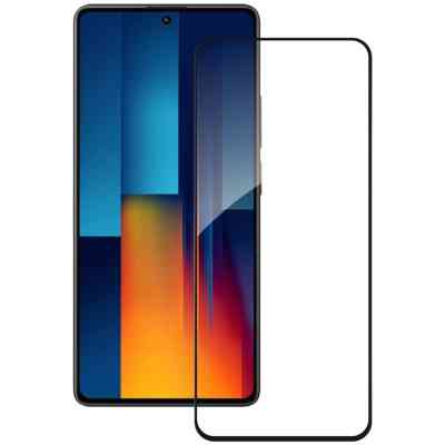 Стекло защитное ACCLAB Full Glue Xiaomi Poco M6 Pro Black (1283126589775) Винница