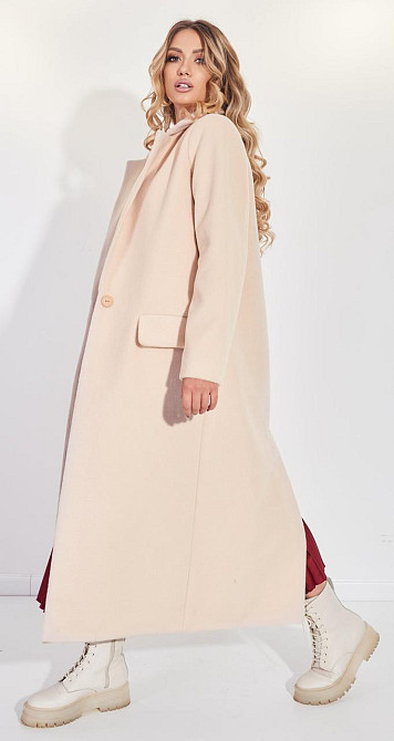 Пальто Лама длинное (48) Киев - изображение 6