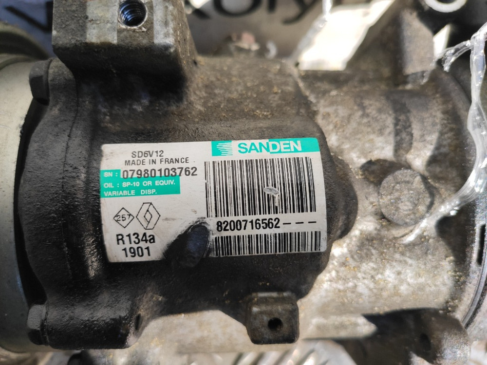 Компресор кондиціонера Renault Kangoo 1.5 dci 2003-2008 (8200716562) Ковель - фото 3