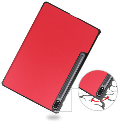 Чехол для планшета BeCover Smart Case Samsung Tab S9 Plus (SM-X810/SM-X816)/S9 FE Plus (SM-X610/SM-X616) 12.4" Red (710325) Винница - изображение 6