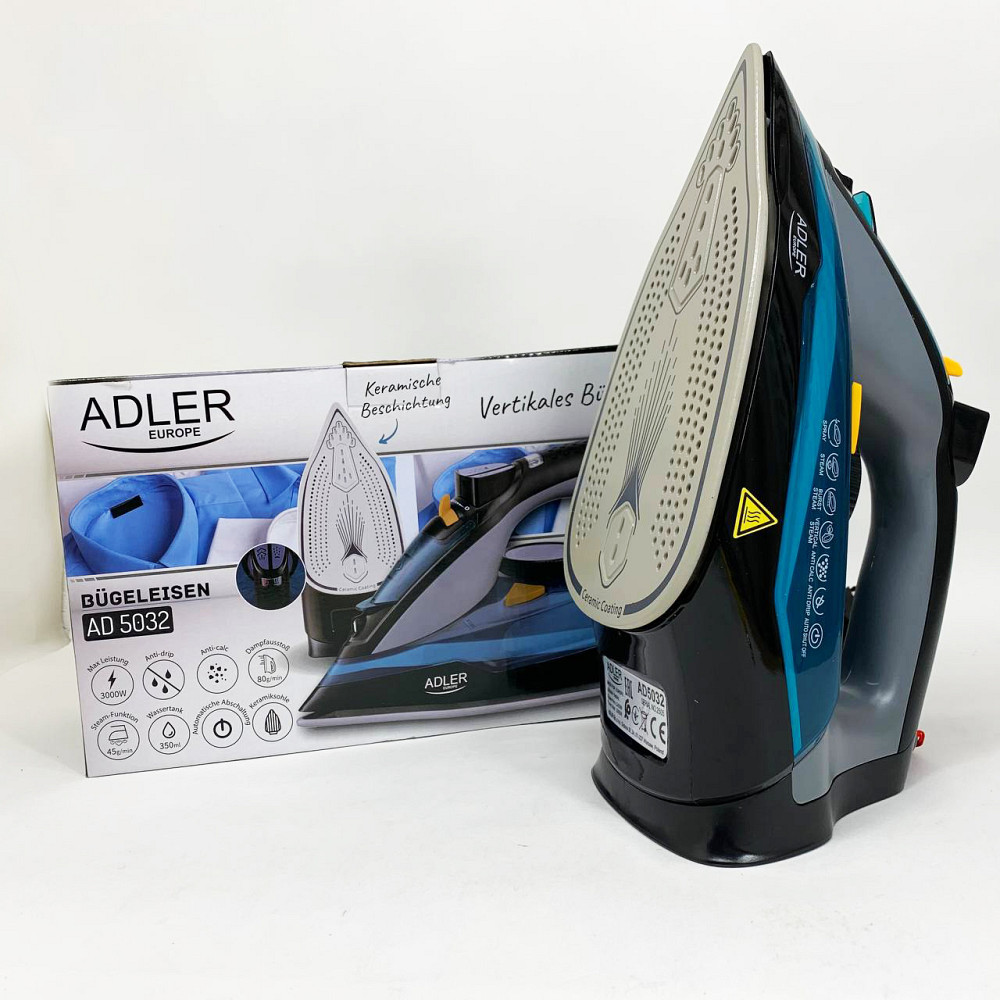 Утюг для одежды с функцией пара, Утюг электрический паровой Ручной бытовой с паром VL-95 Львов - изображение 7