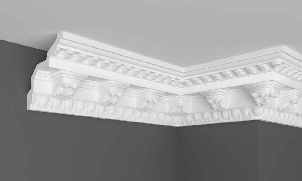 Карниз с орнаментом полиуретановый Gaudi Decor C 139 Днепр - изображение 1