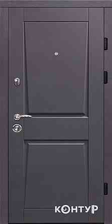 Двери квартирные, серия ТИП 3.2 модель 338/613 софттач серый/супермат белый Киев