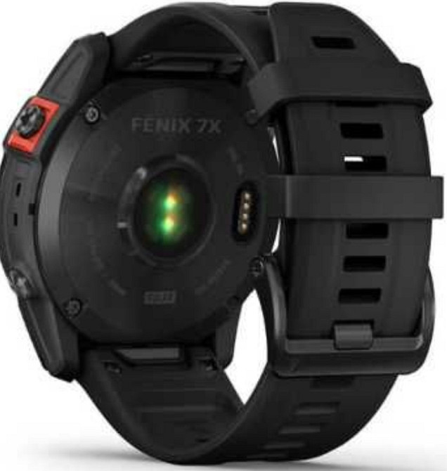 СМАРТ - Часы: Garmin Fenix 7X Solar , Slate grey with black band. Харків - фото 3