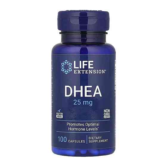 ДГЕА( дегідроепіандростерон) Life Extension DHEA 25 мг, 100 капсул Київ